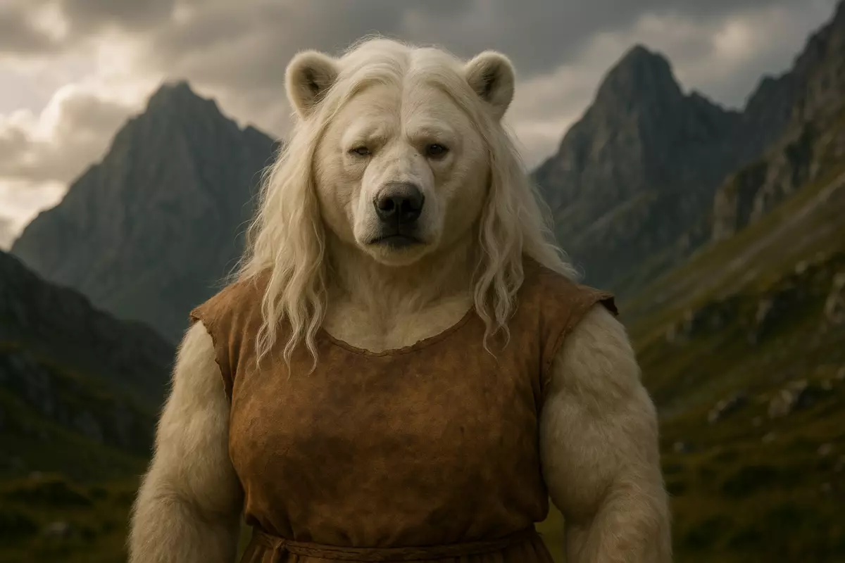 Osa de Ándara en Áliva