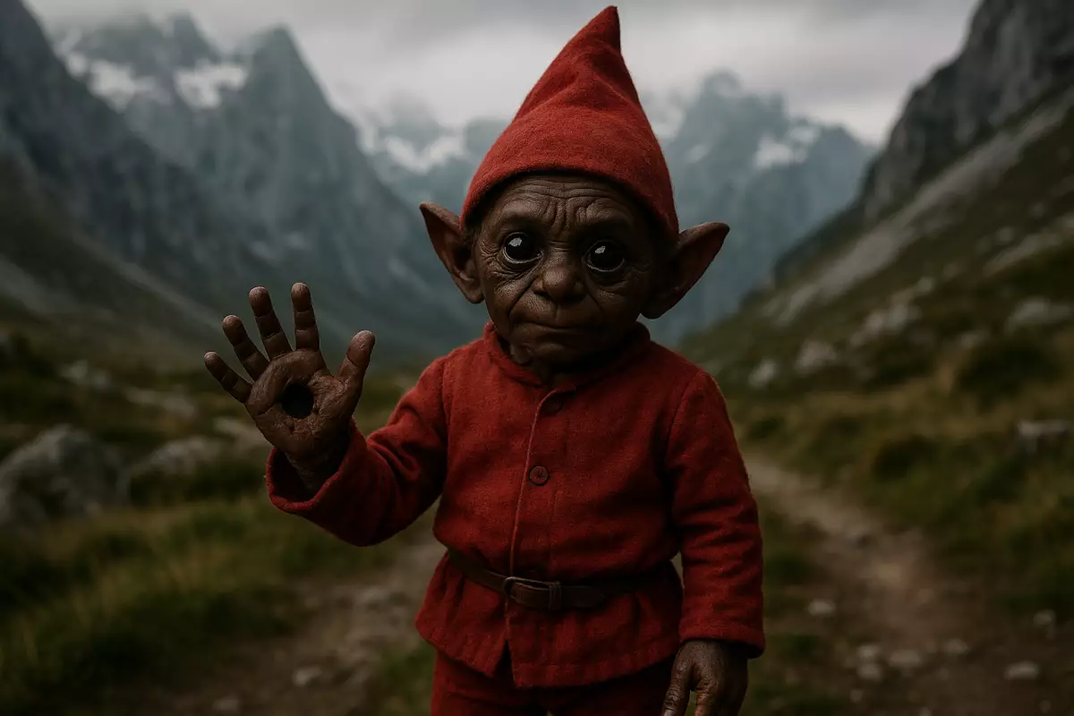 Trasgo en tejado de Mogrovejo