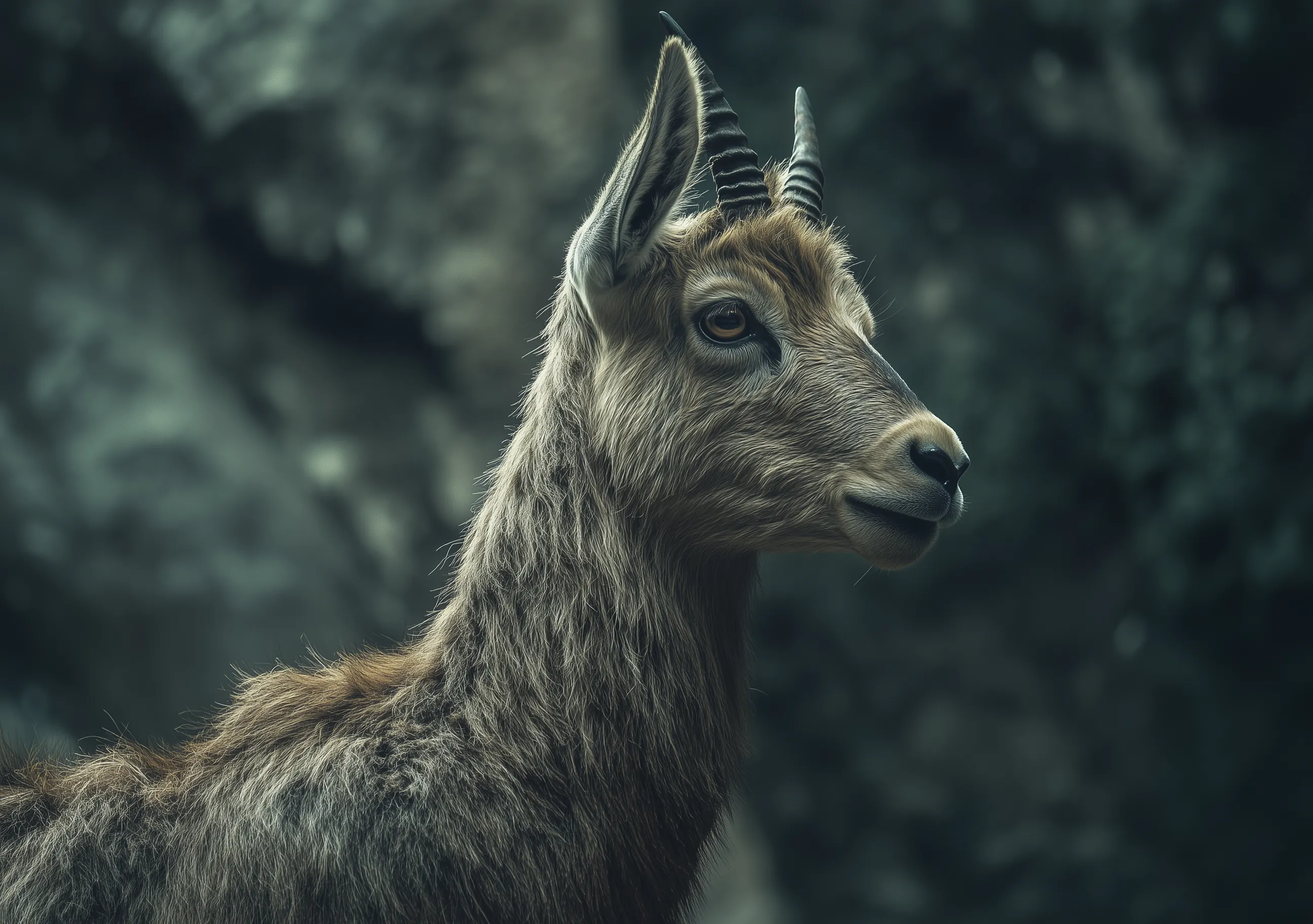 Animal En Muro Natureza