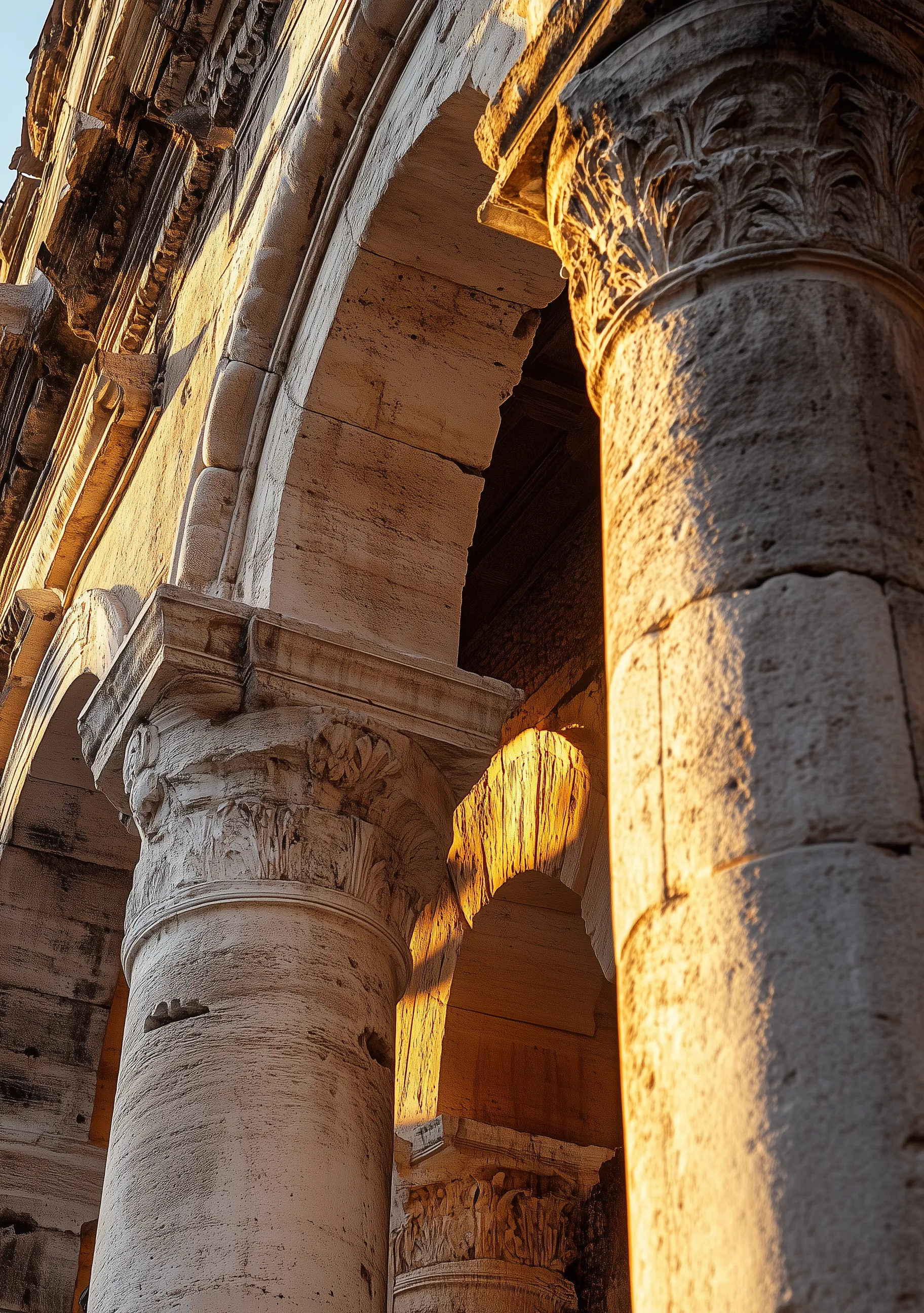 Arch Romana Sunset