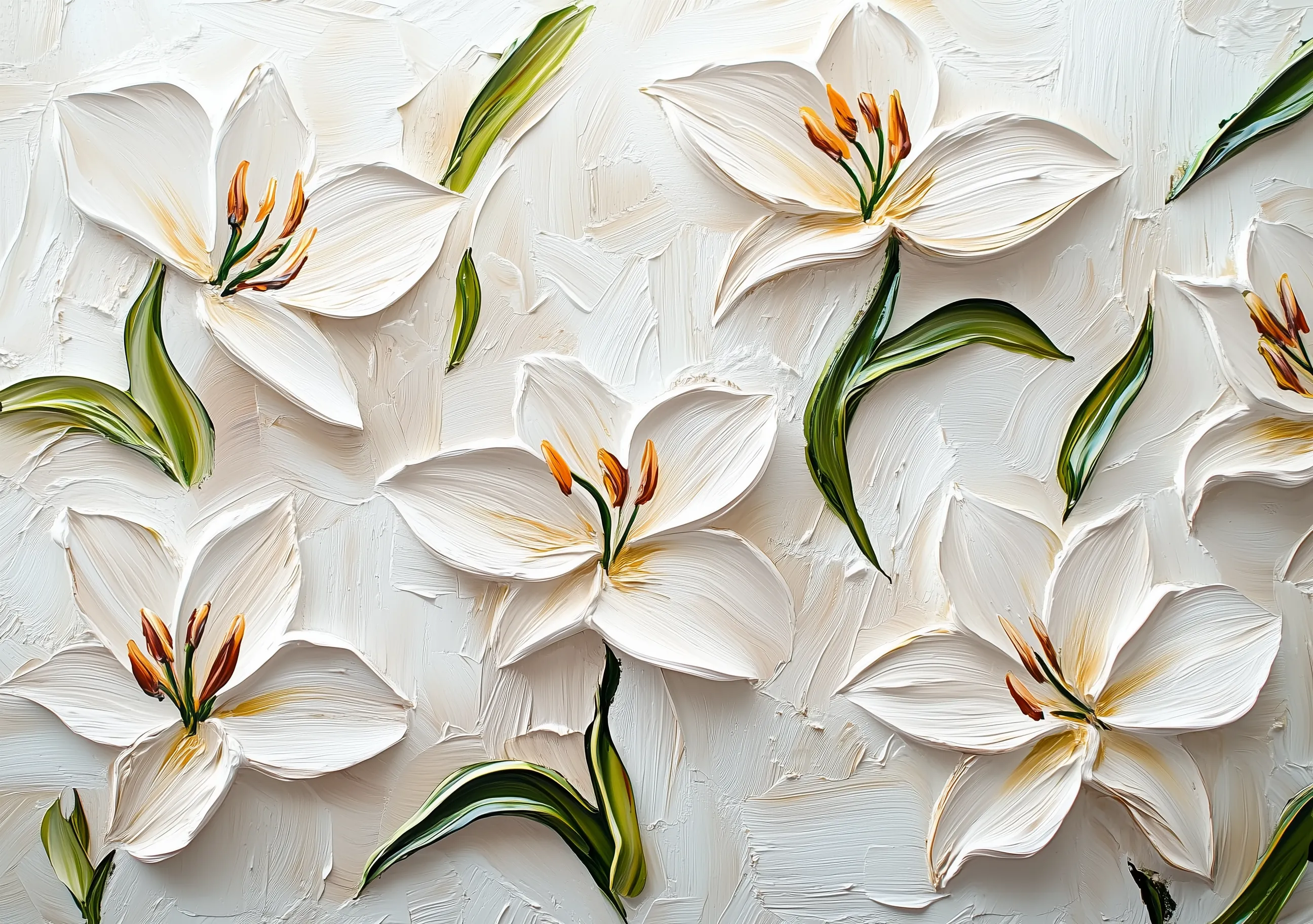 Art Canvas Flower