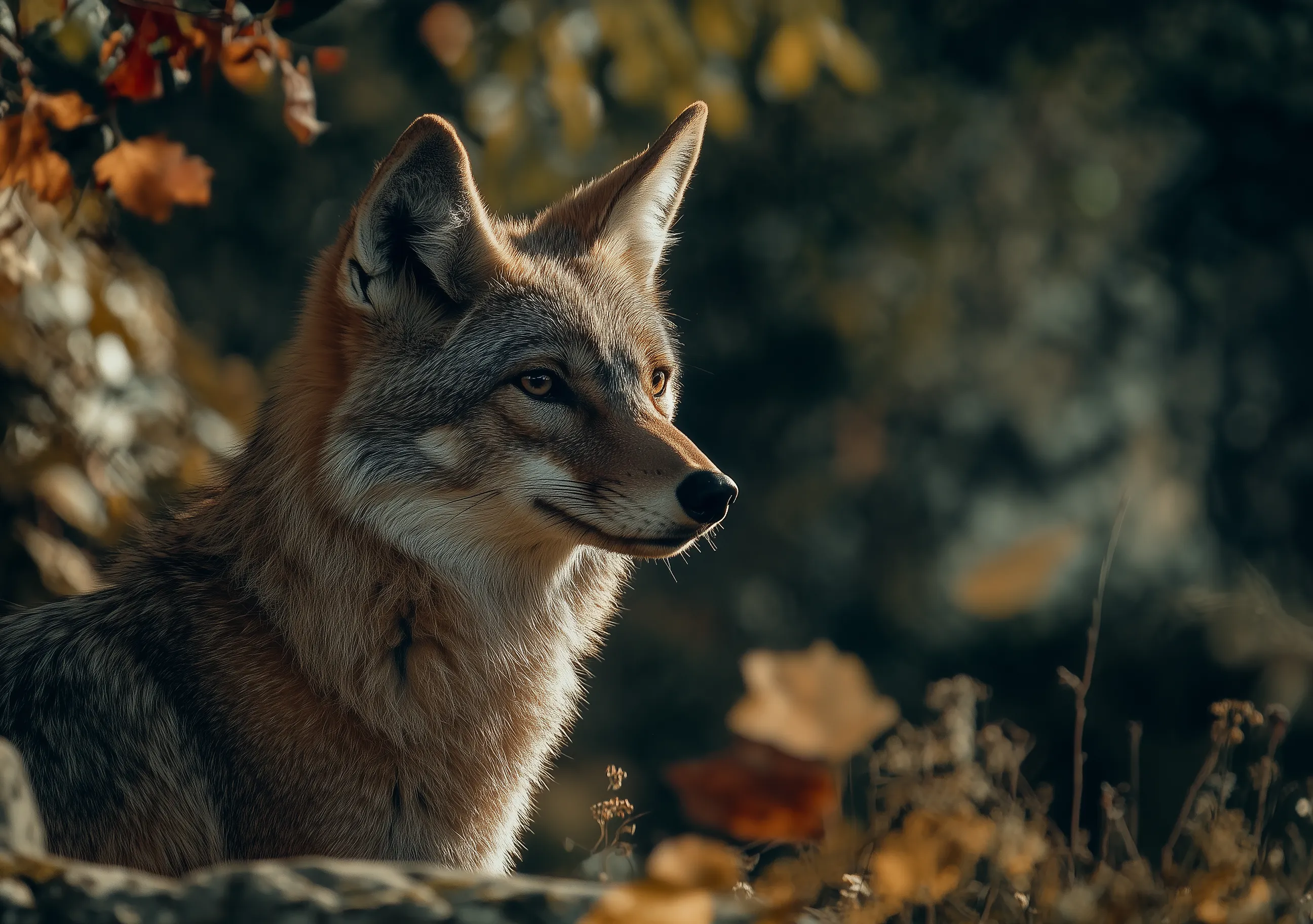 Autumn Fox Portrait