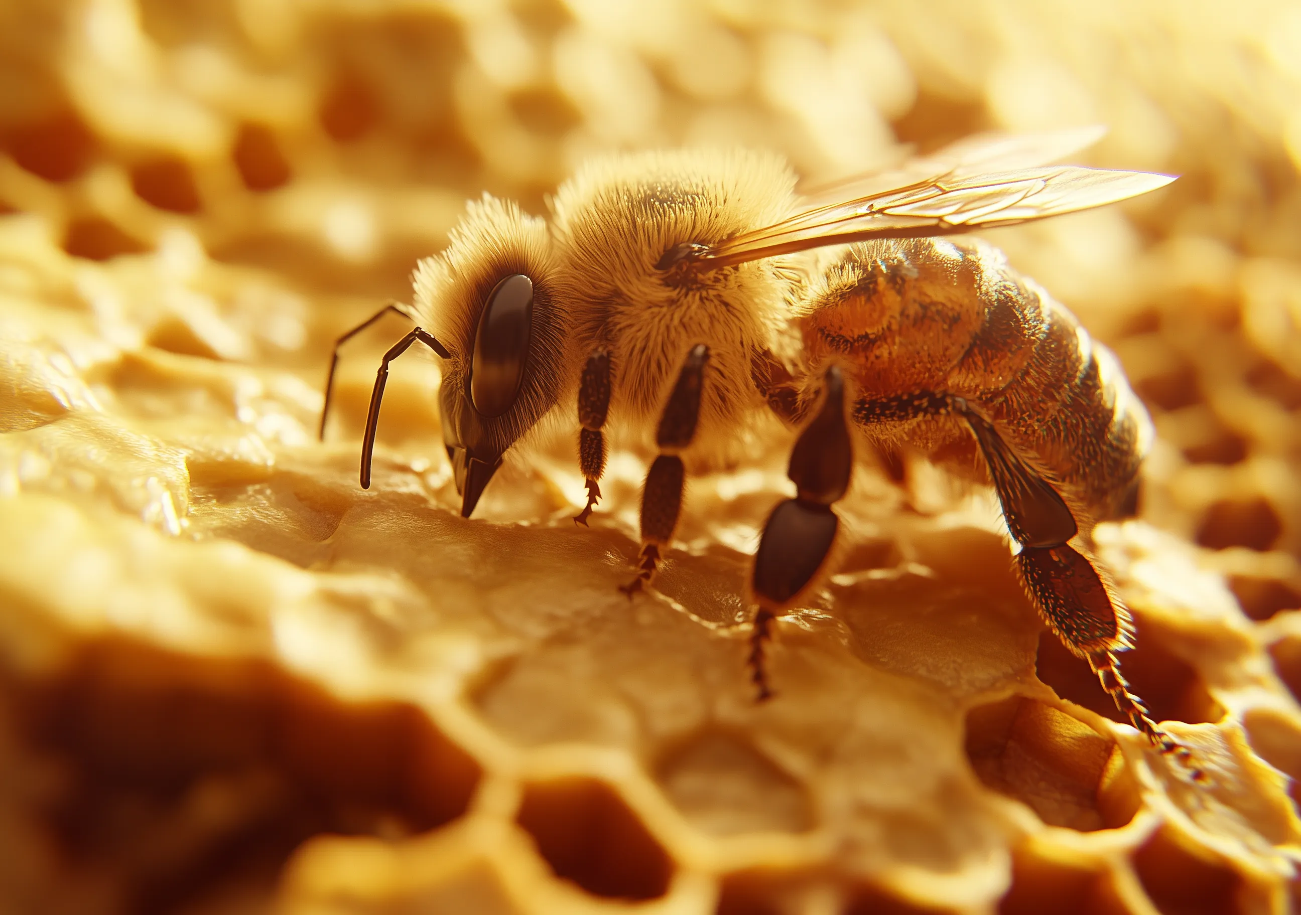 Bee Hive Artistic Impressionism