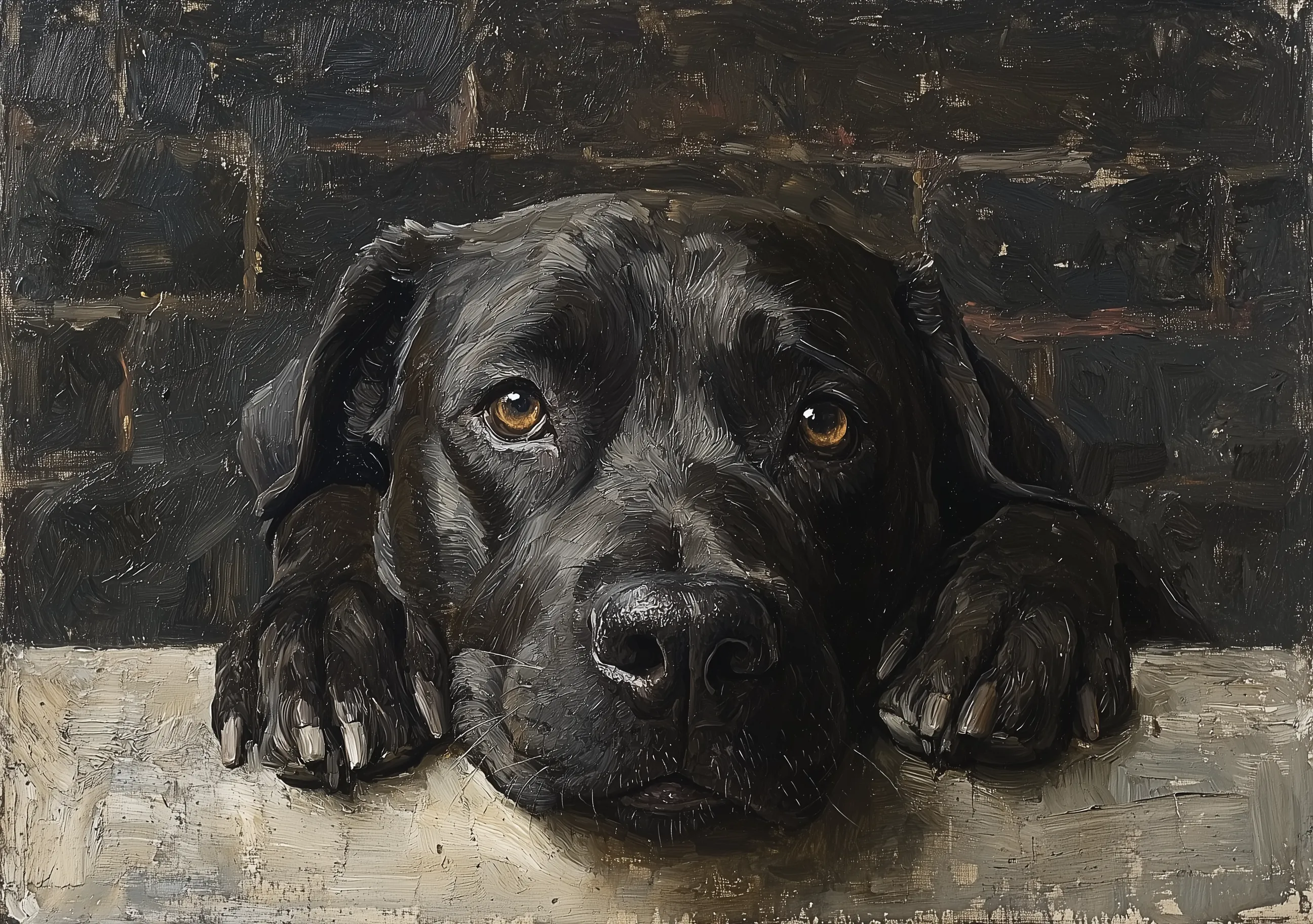 Black Perro en la Lejanía