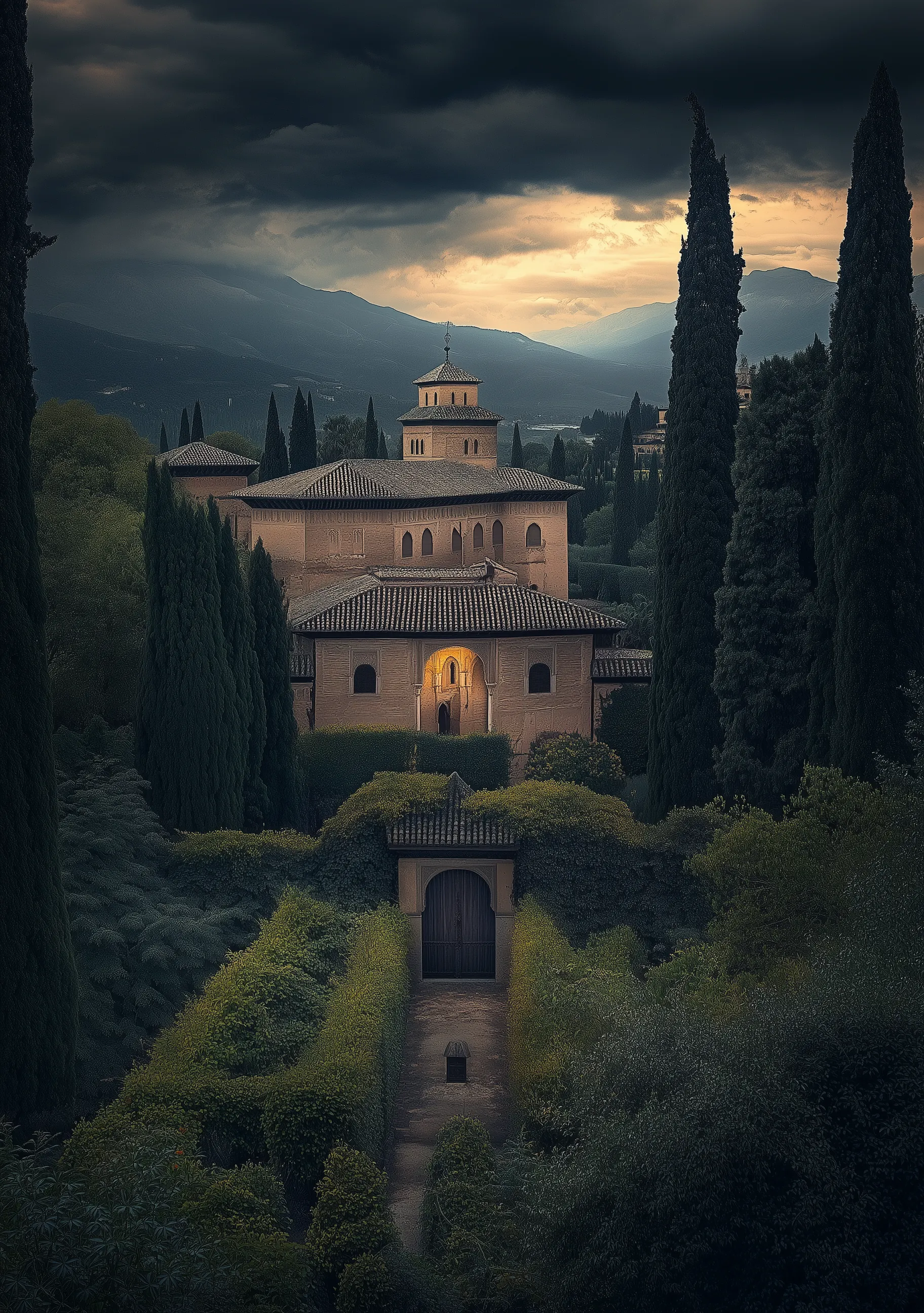 Obra Maestra: Castle Paisaje Italy