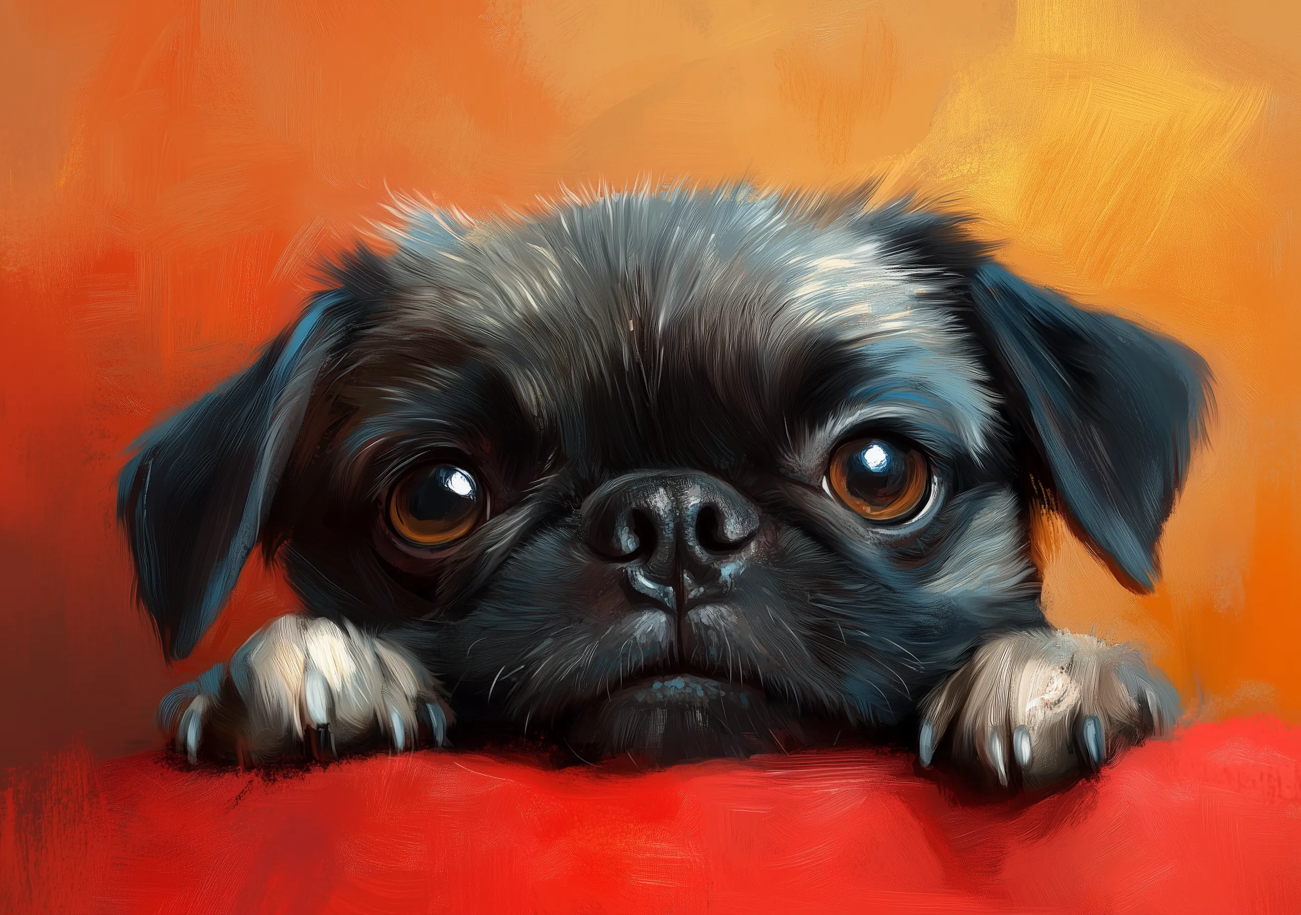 Chihuahua Impressionista Artwork