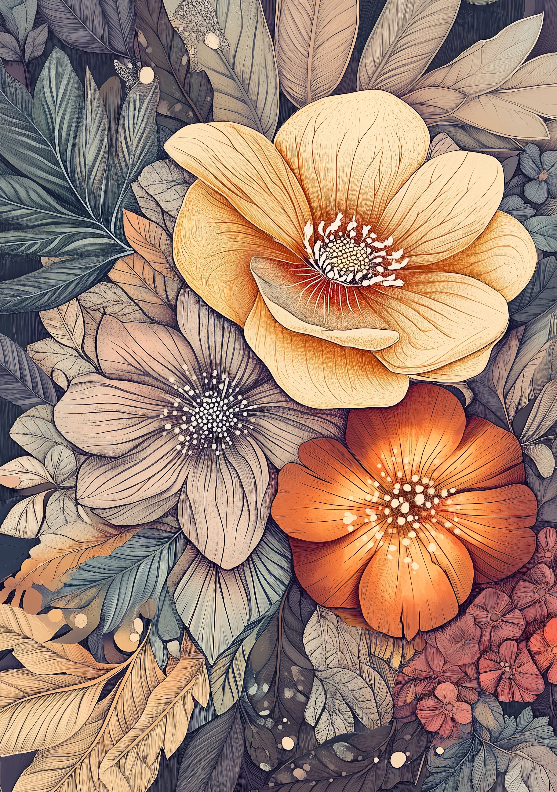 Perspectivas de Colorful Flores Bouquet