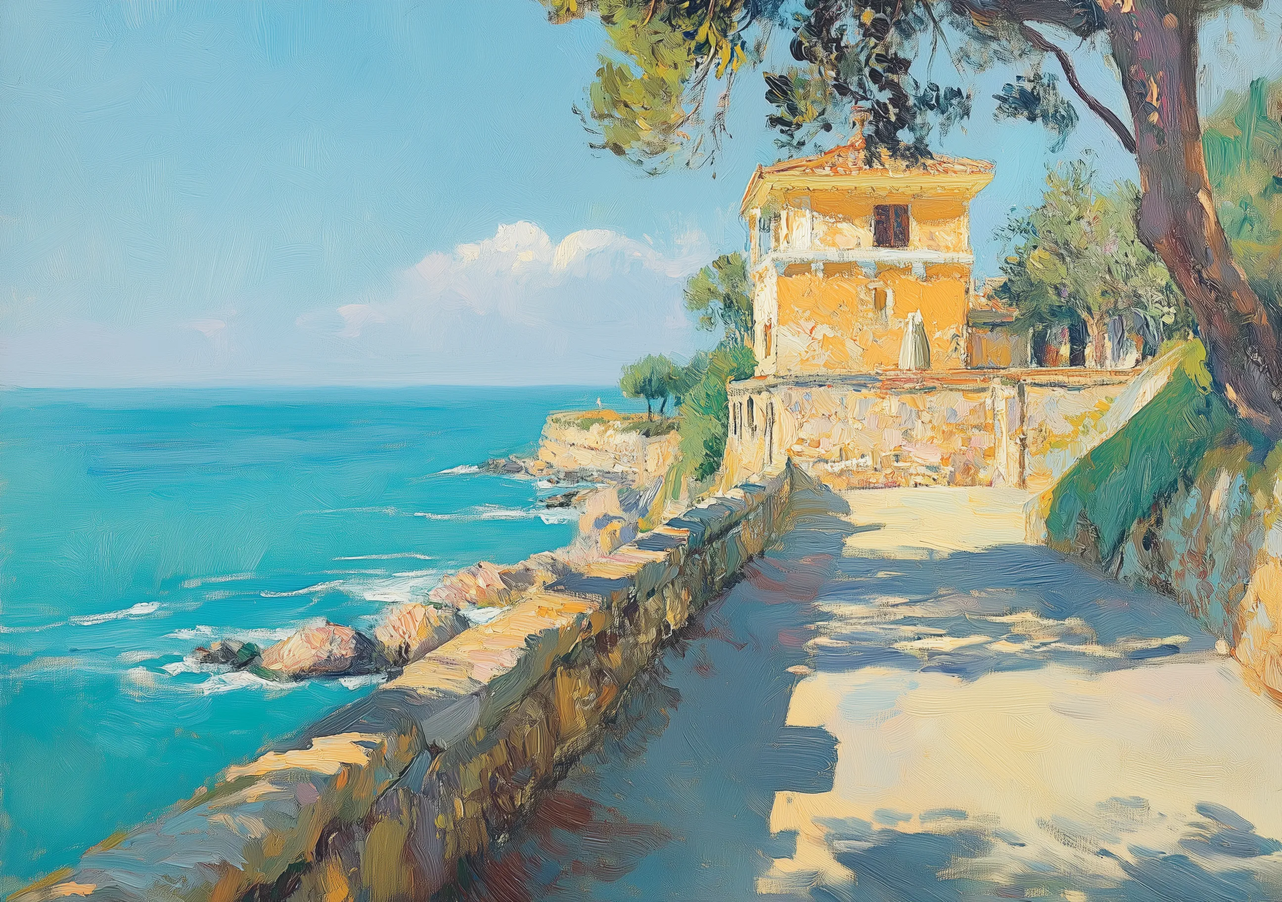 Costal House Landscape