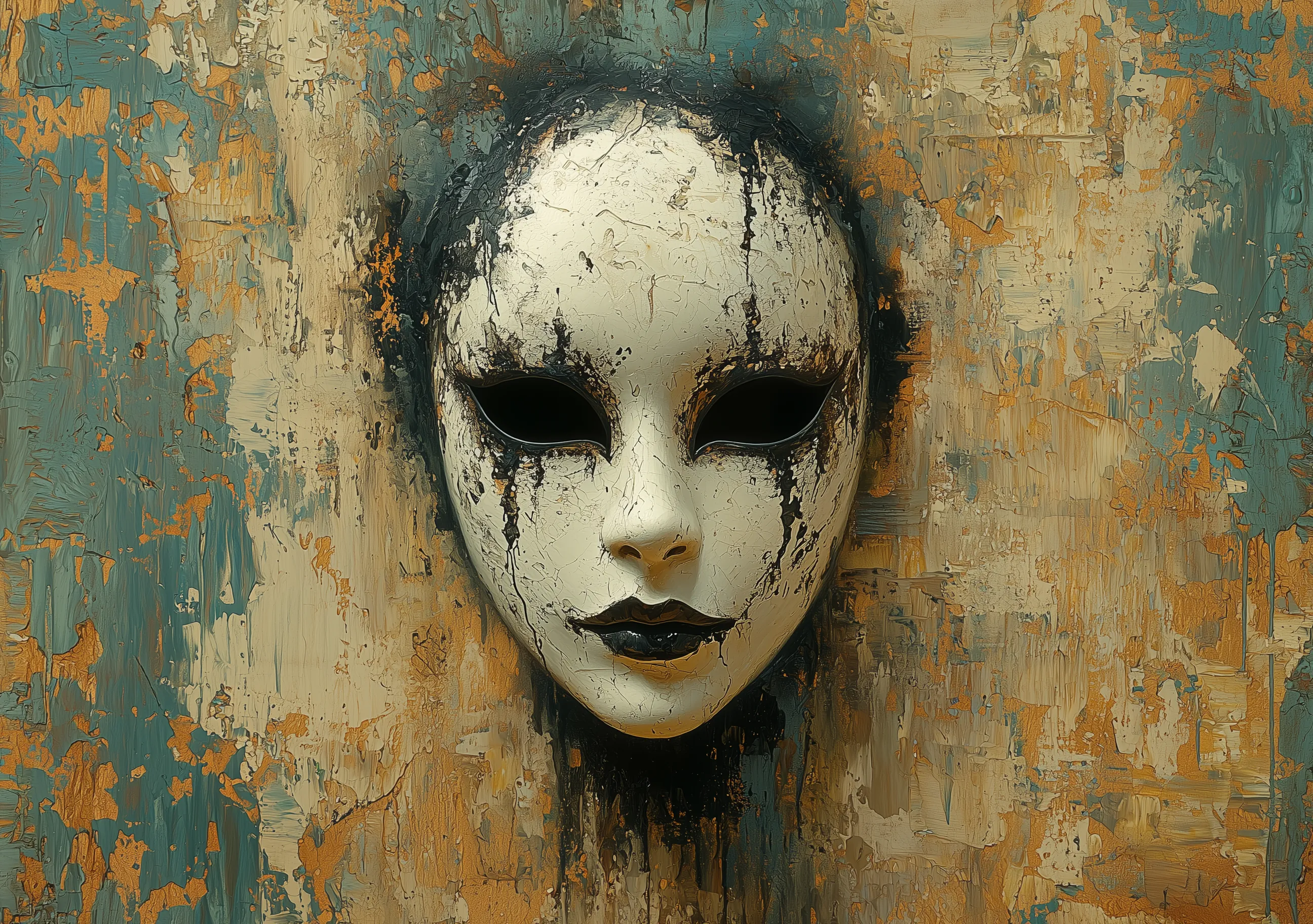 Creepy Face Impressionism