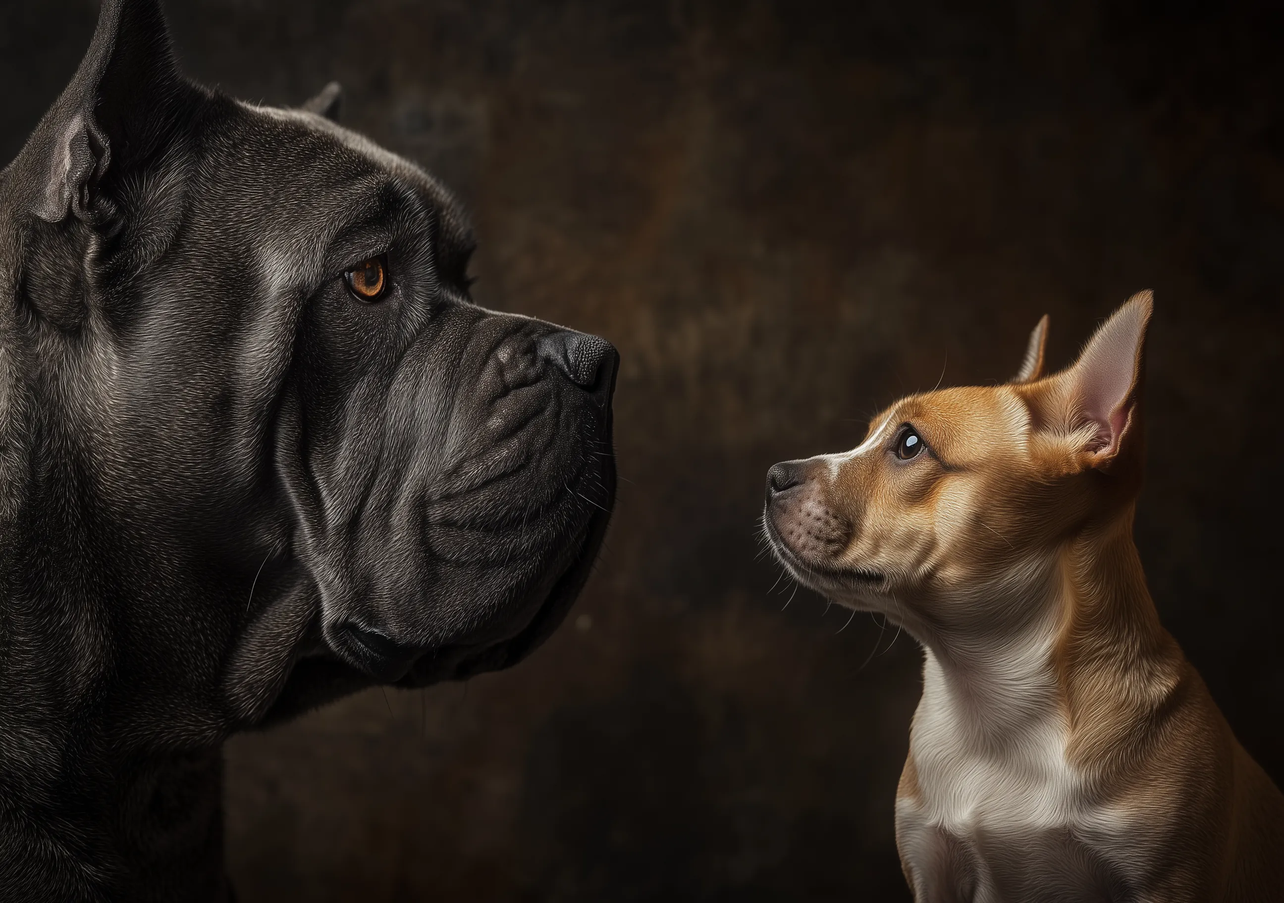 Dog Puppy Interaction