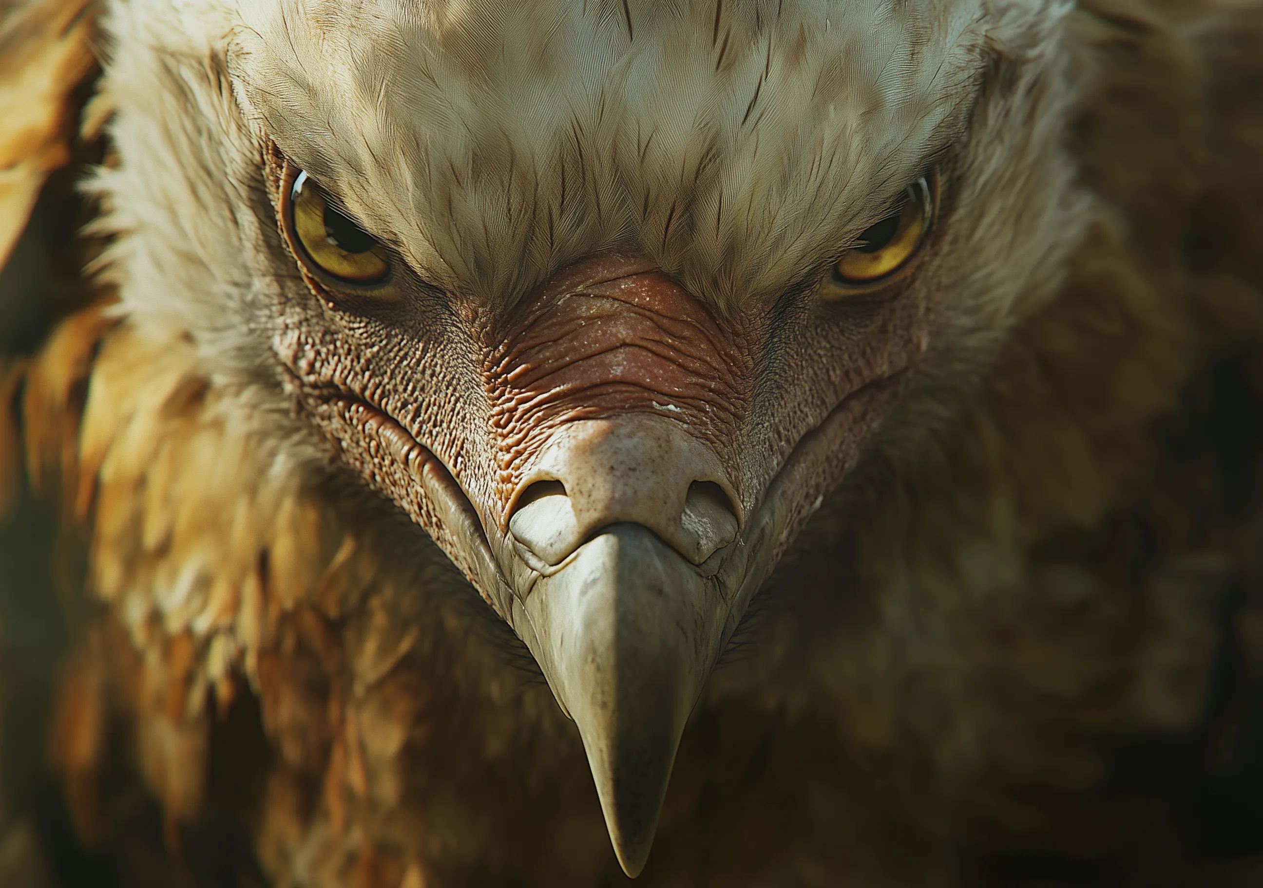 Eagle Flight Blurred Background
