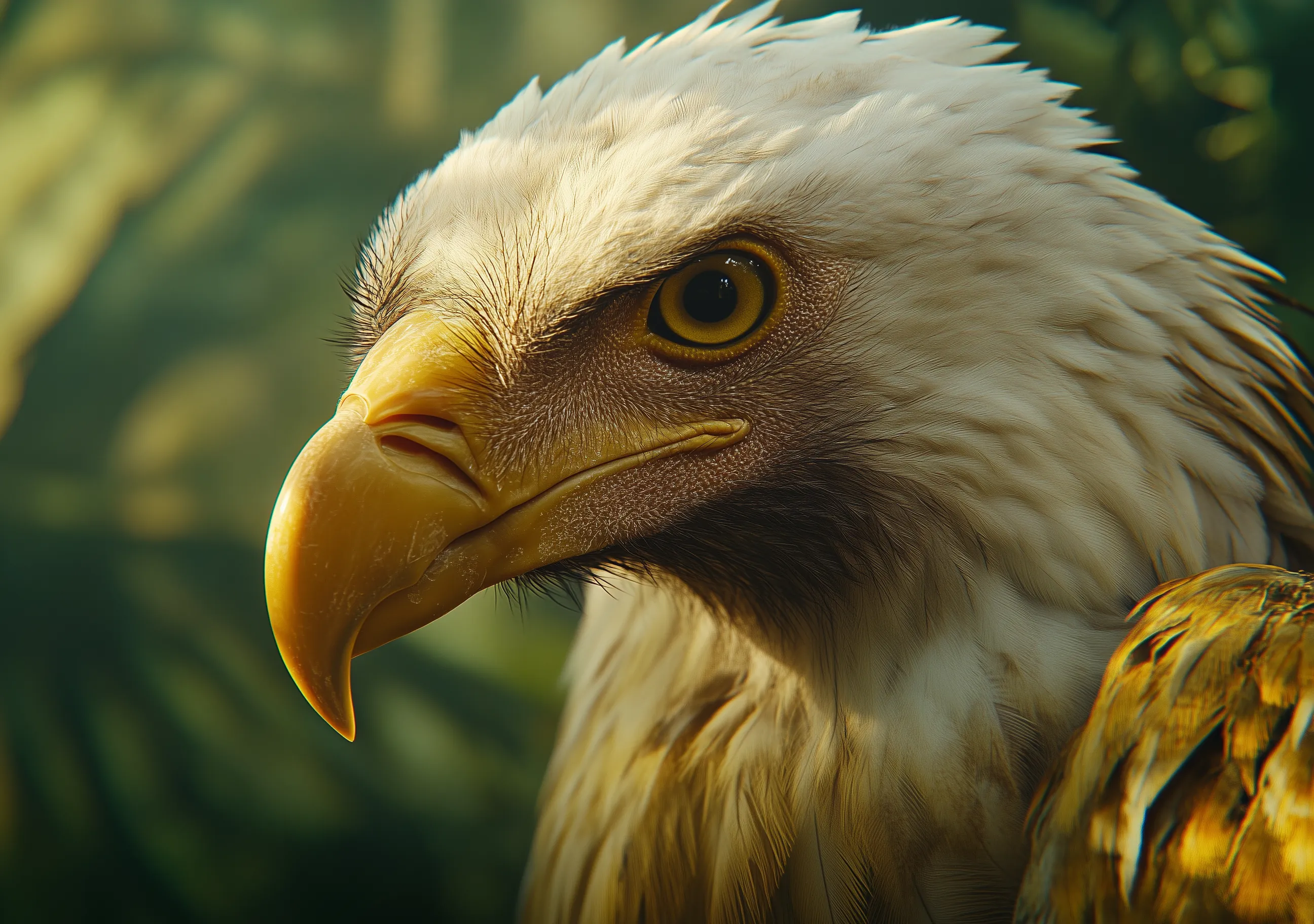 Eagle Impressionistic en la Lejanía