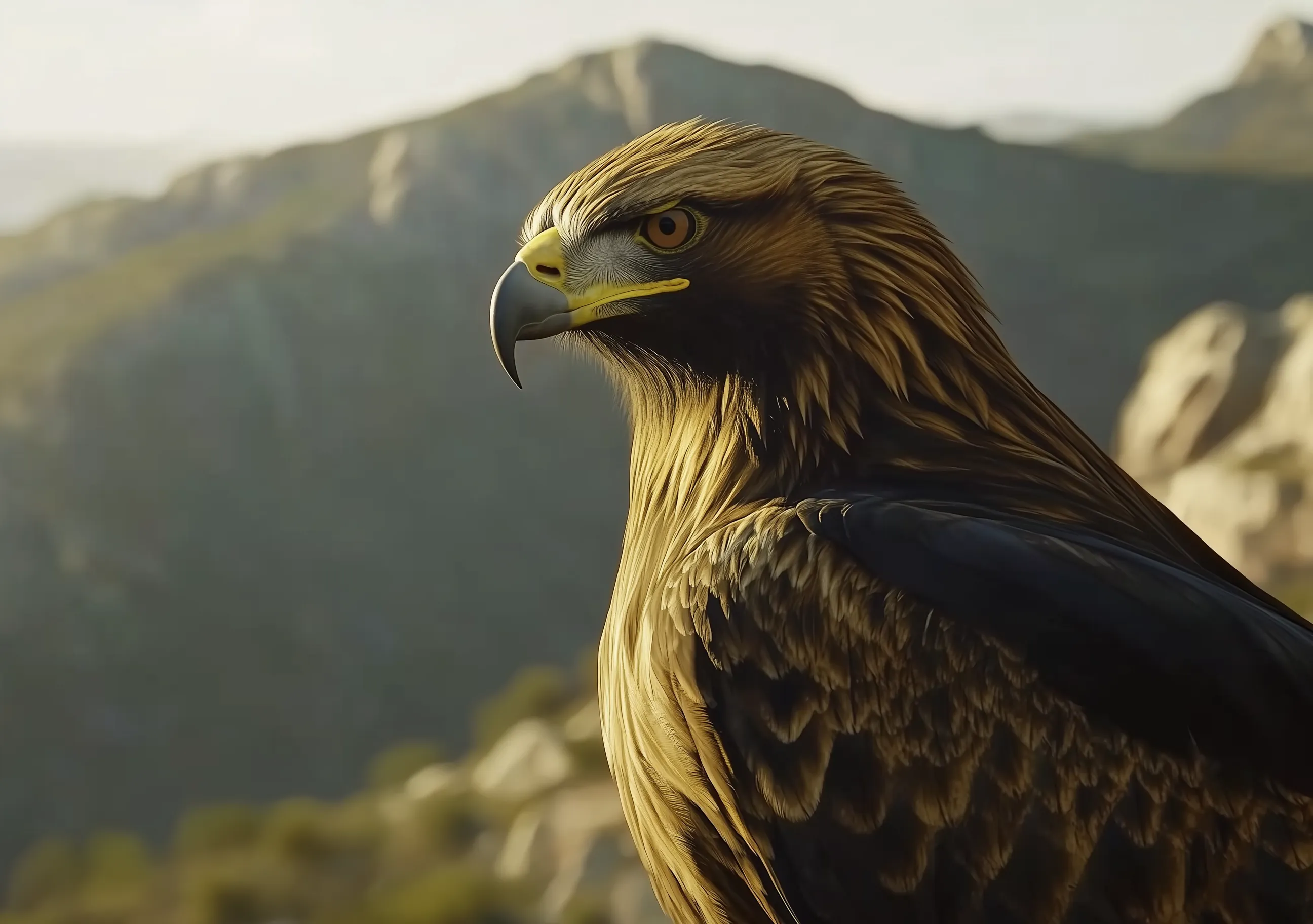 Estudio sobre Eagle Wild Montañas