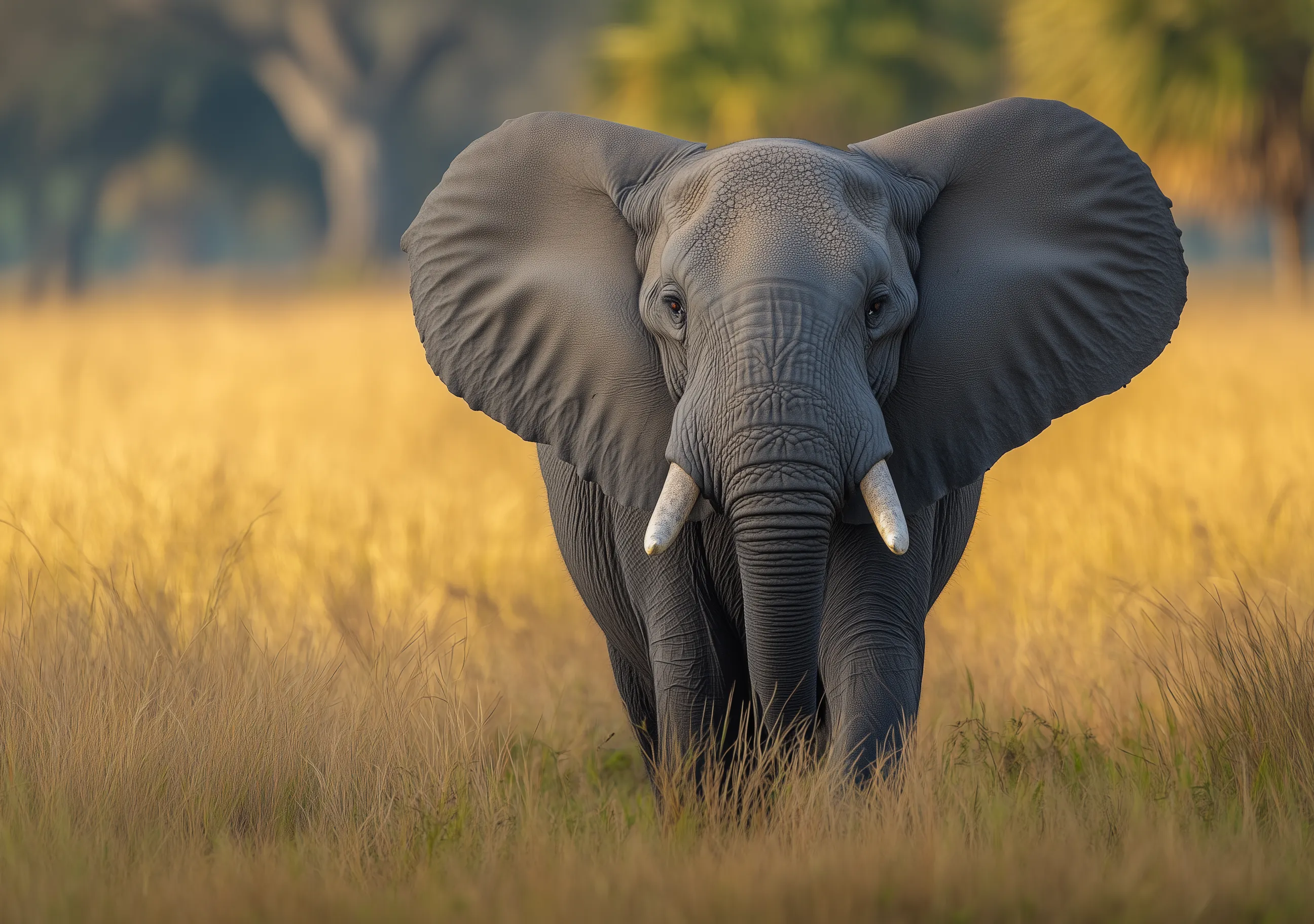Elephant Wild en la Lejanía