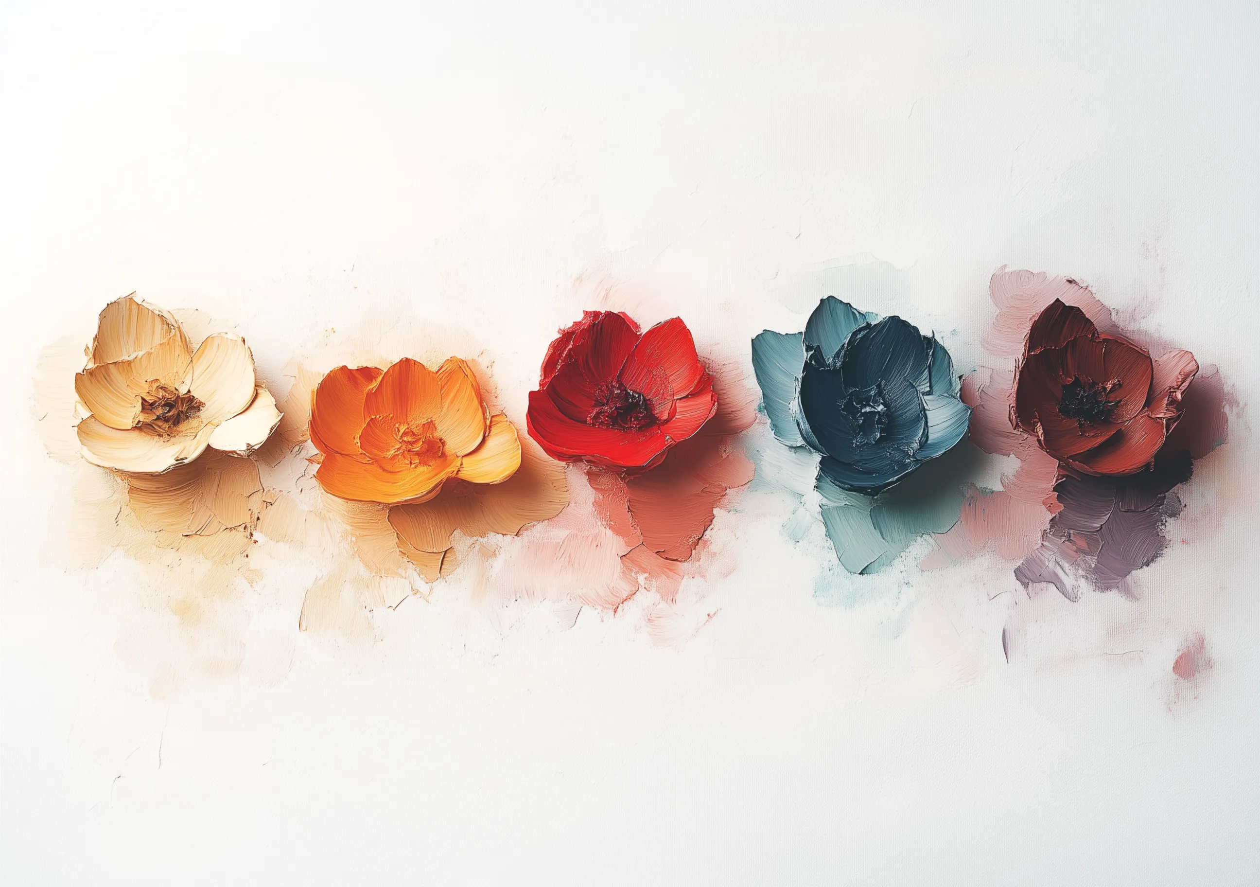 Floral Abstract Watercolor