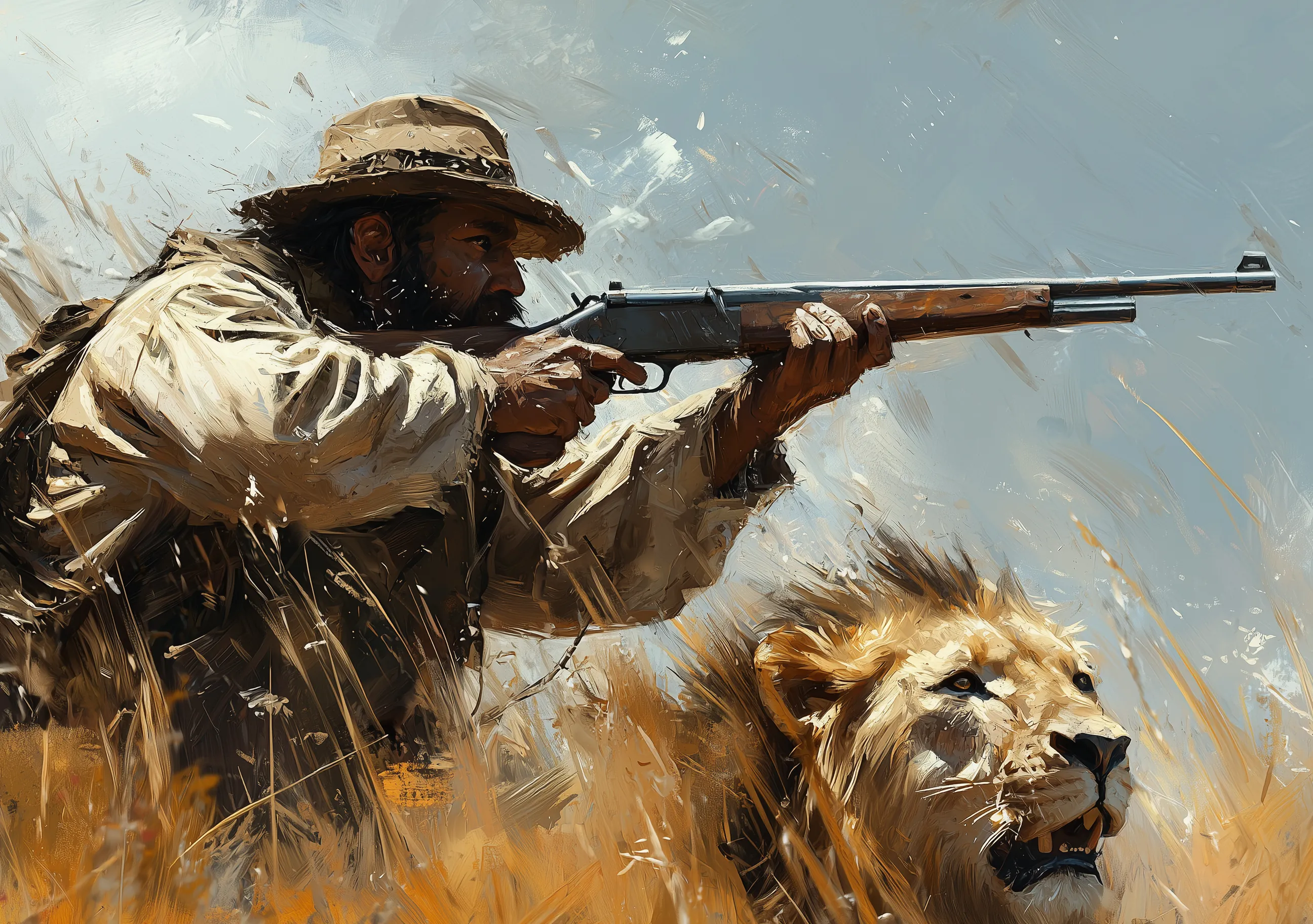 Luz, Sombra y Historical Rifleman