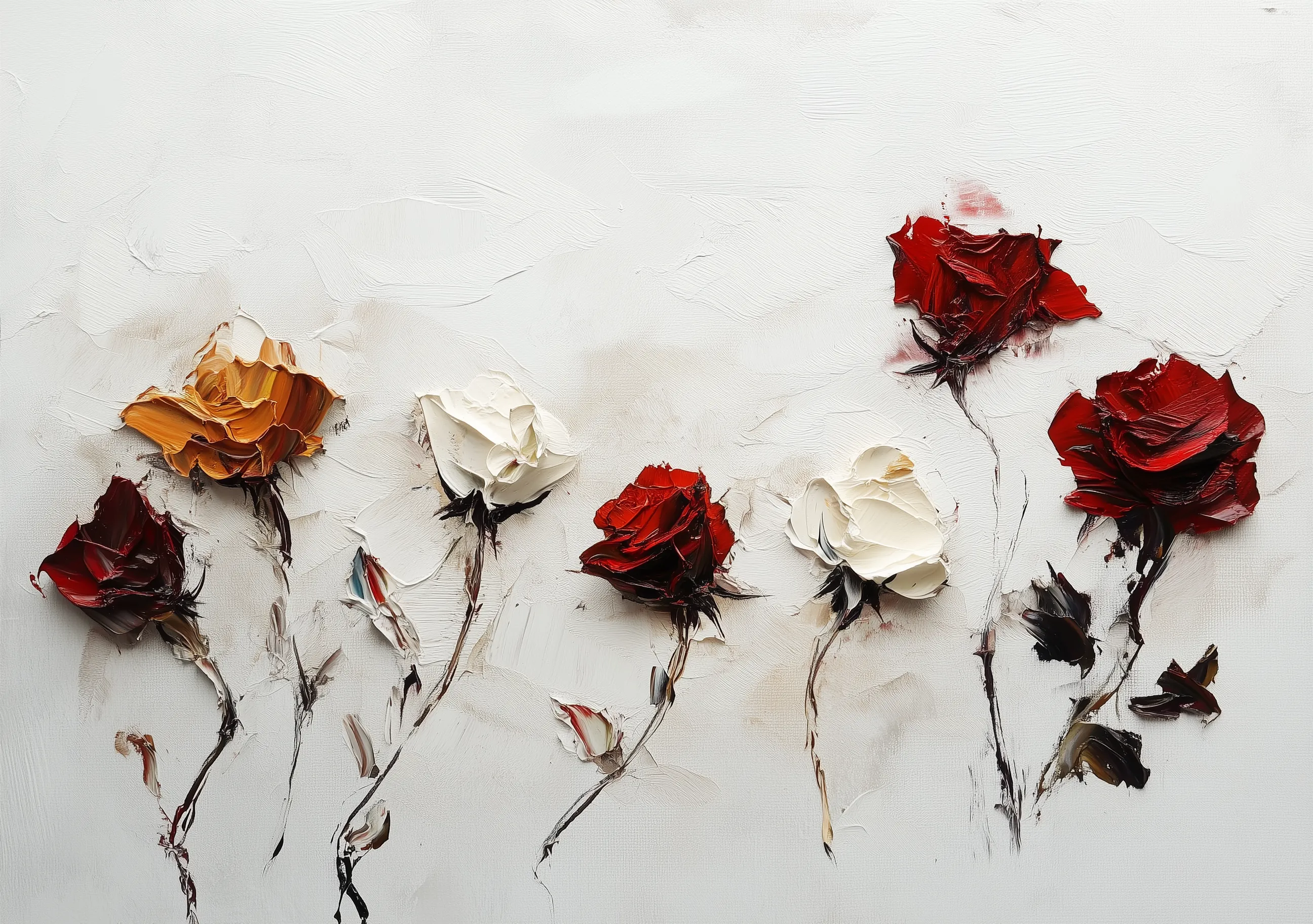 Impressionist Rose Quartet