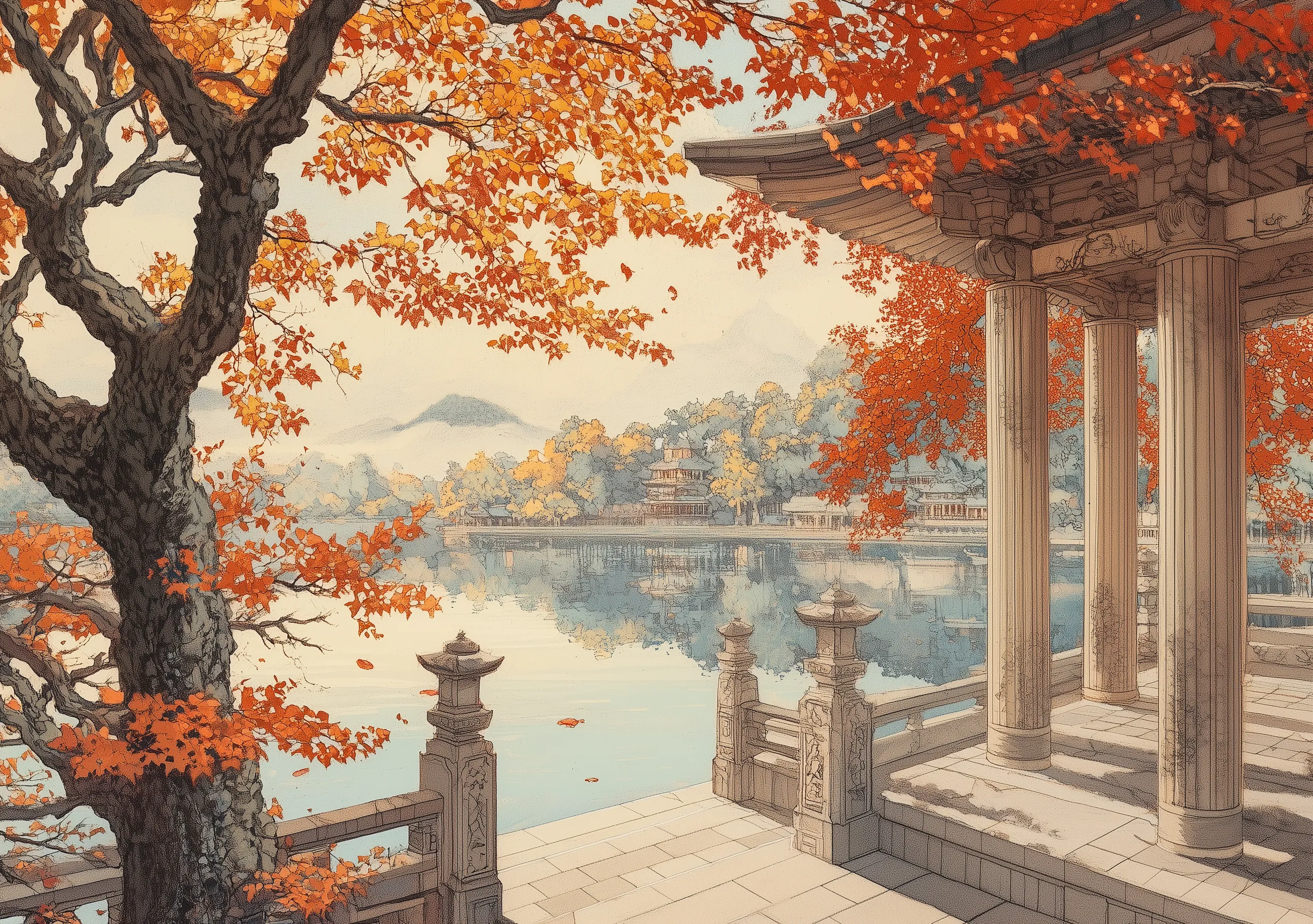 Japanese Zen Garden Art