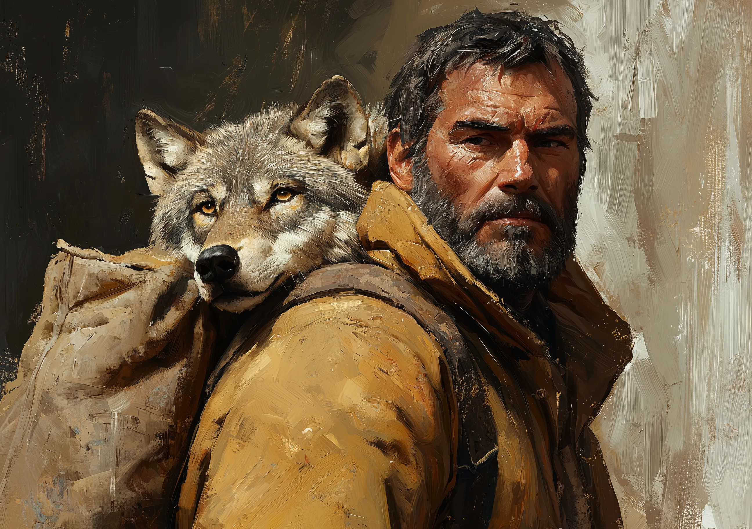Lobo Hombre Impactante