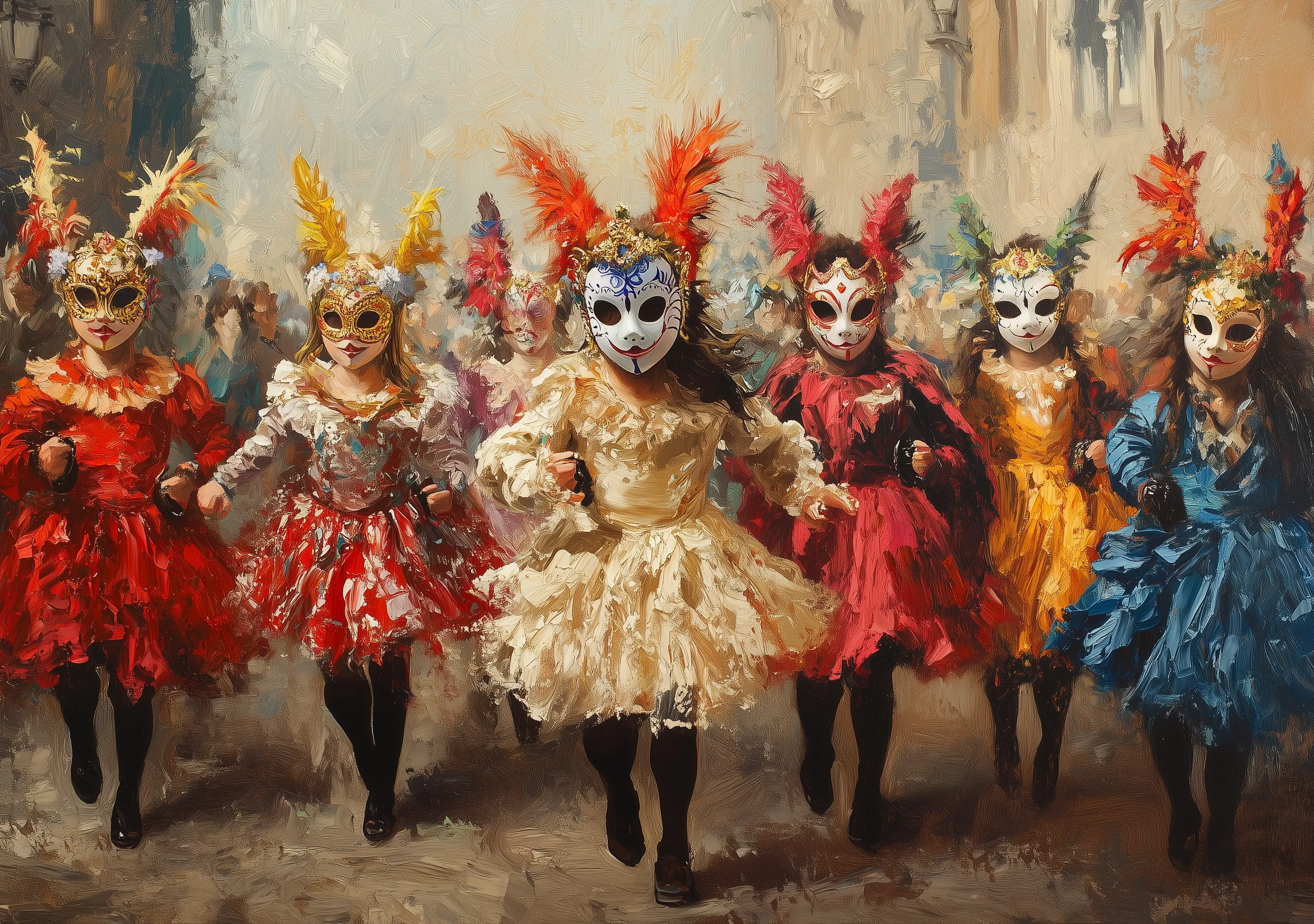 Perspectivas de Mardi Gras Ballerinas