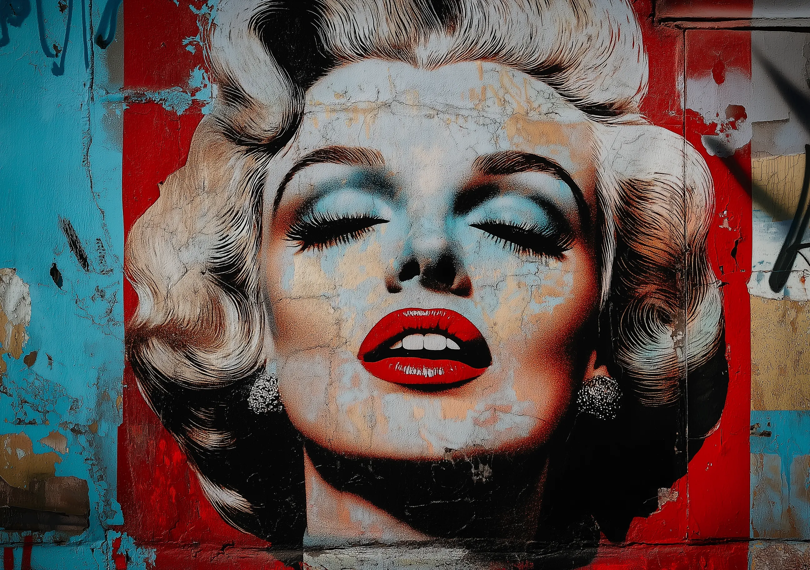 Marilyn Monroe Graffiti
