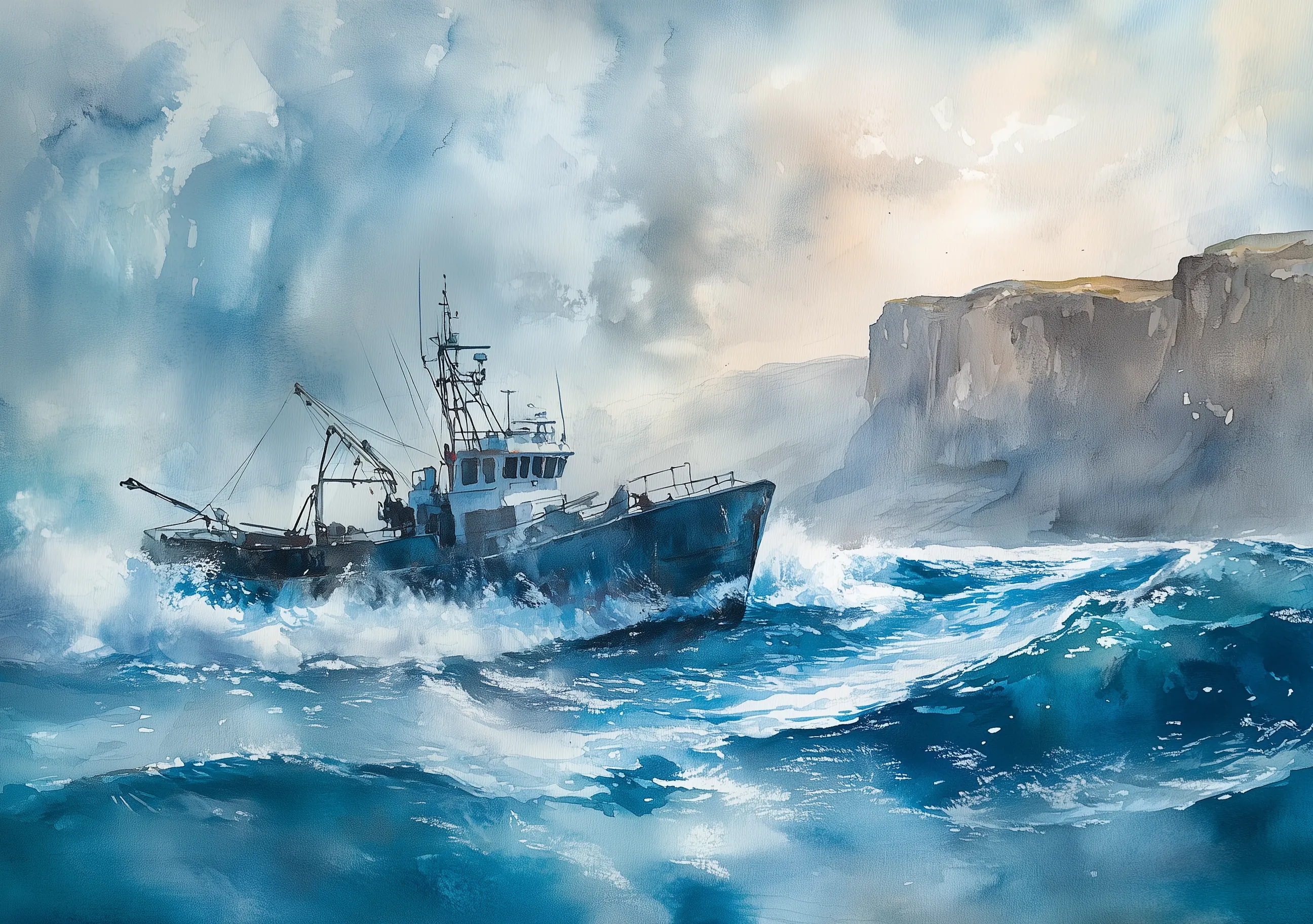 Ecos de Maritime Ship Paisaje