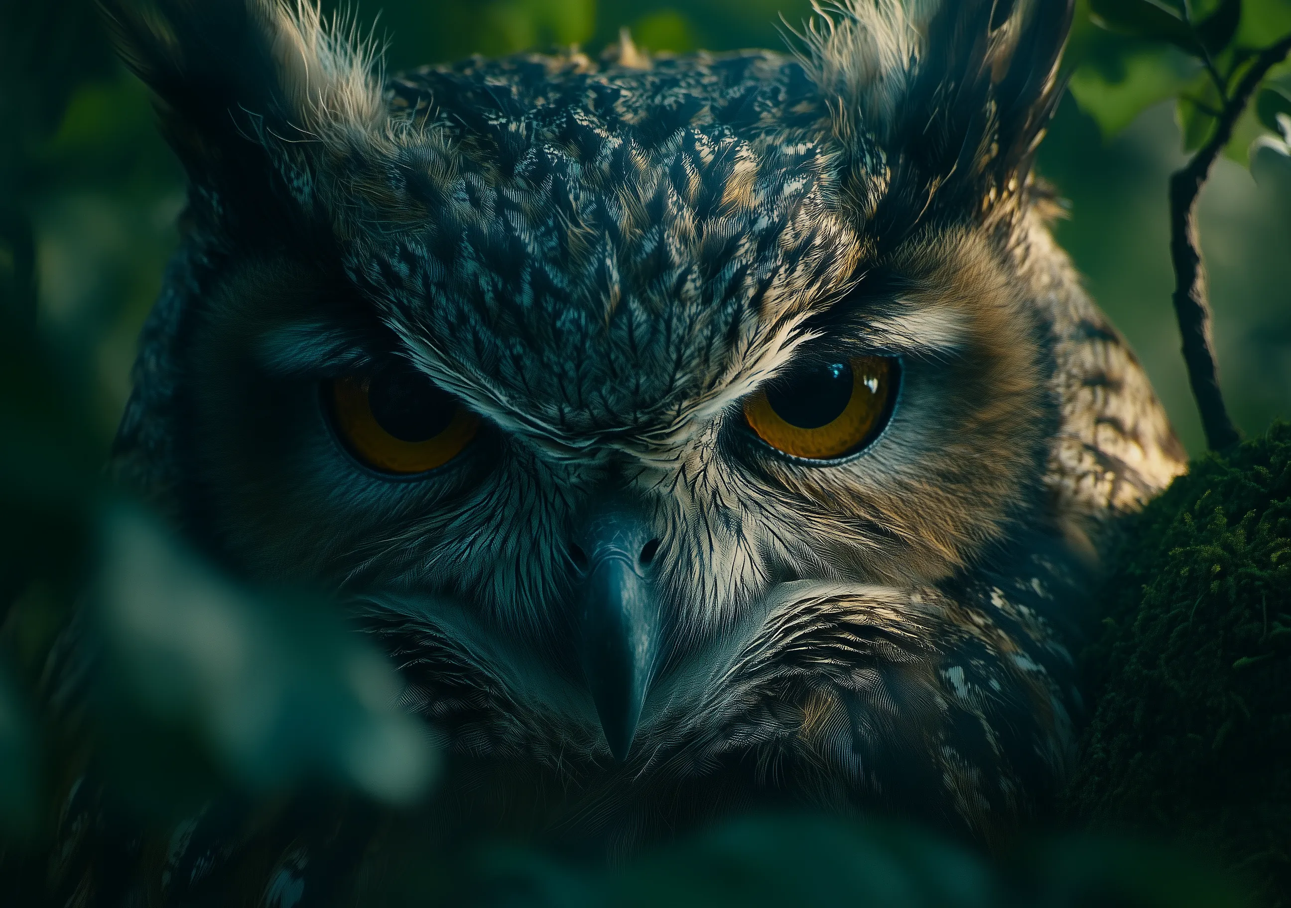 Owl Forest Artistic