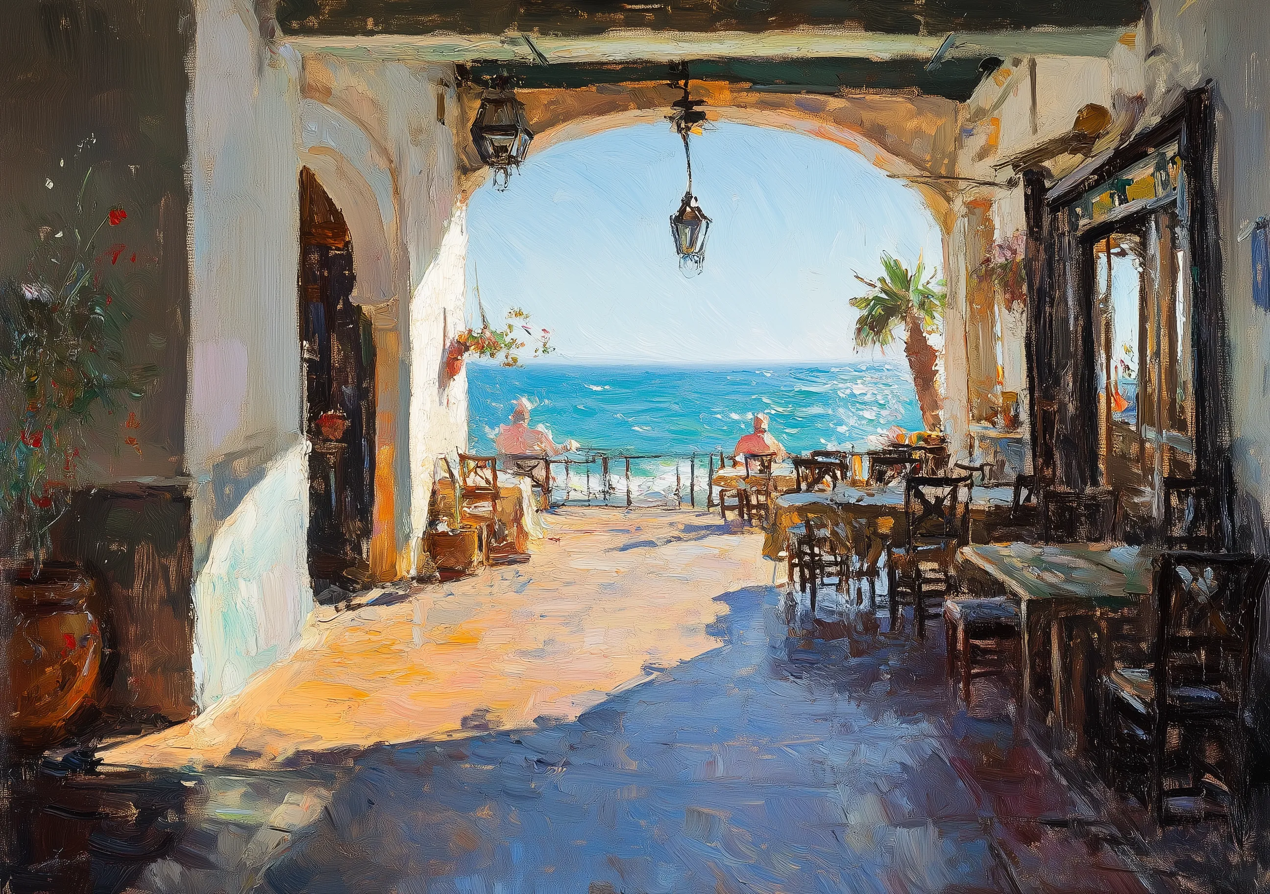 Patio Costa Impressionista