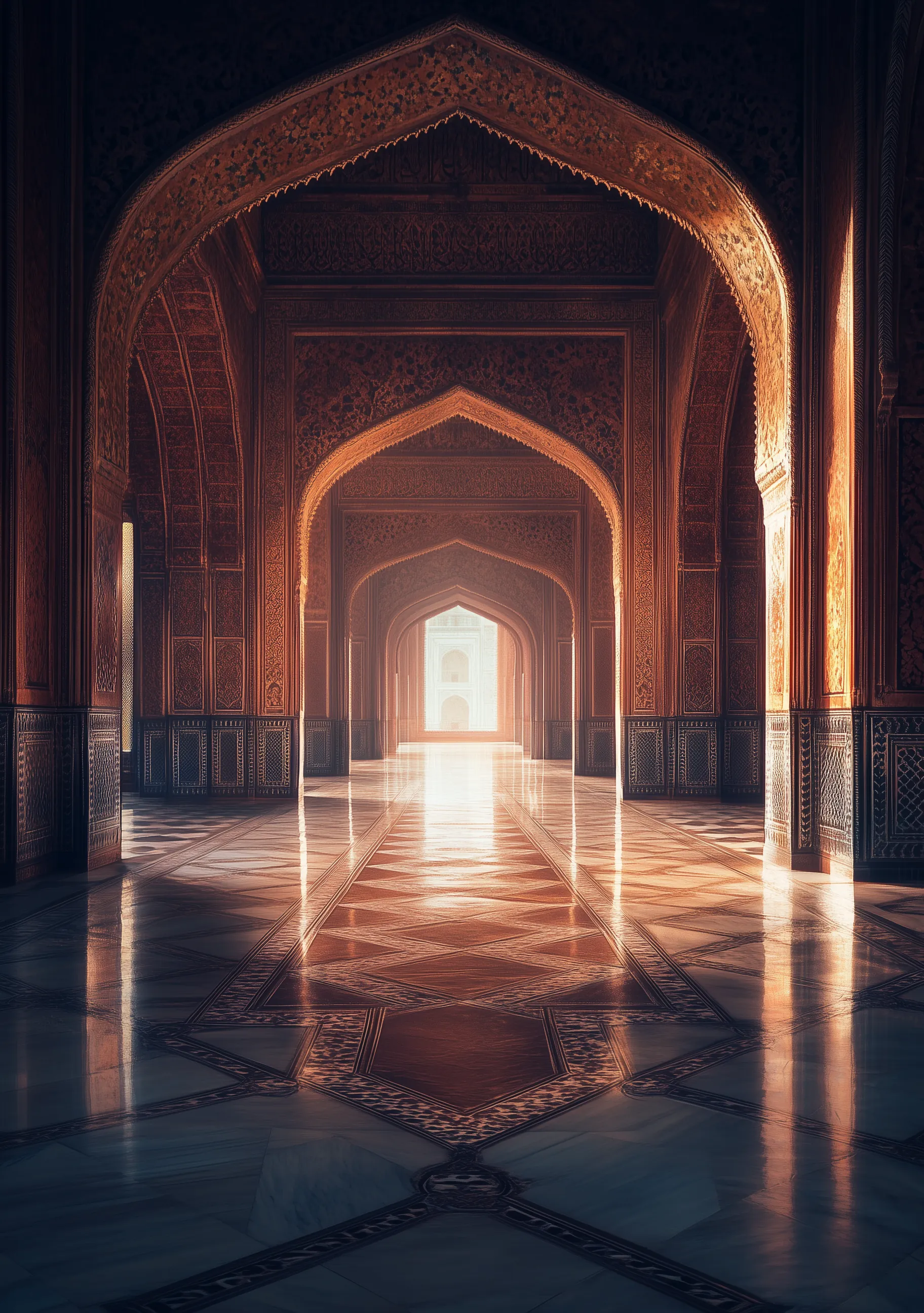 Perspectivas de Perspective Arched Interior
