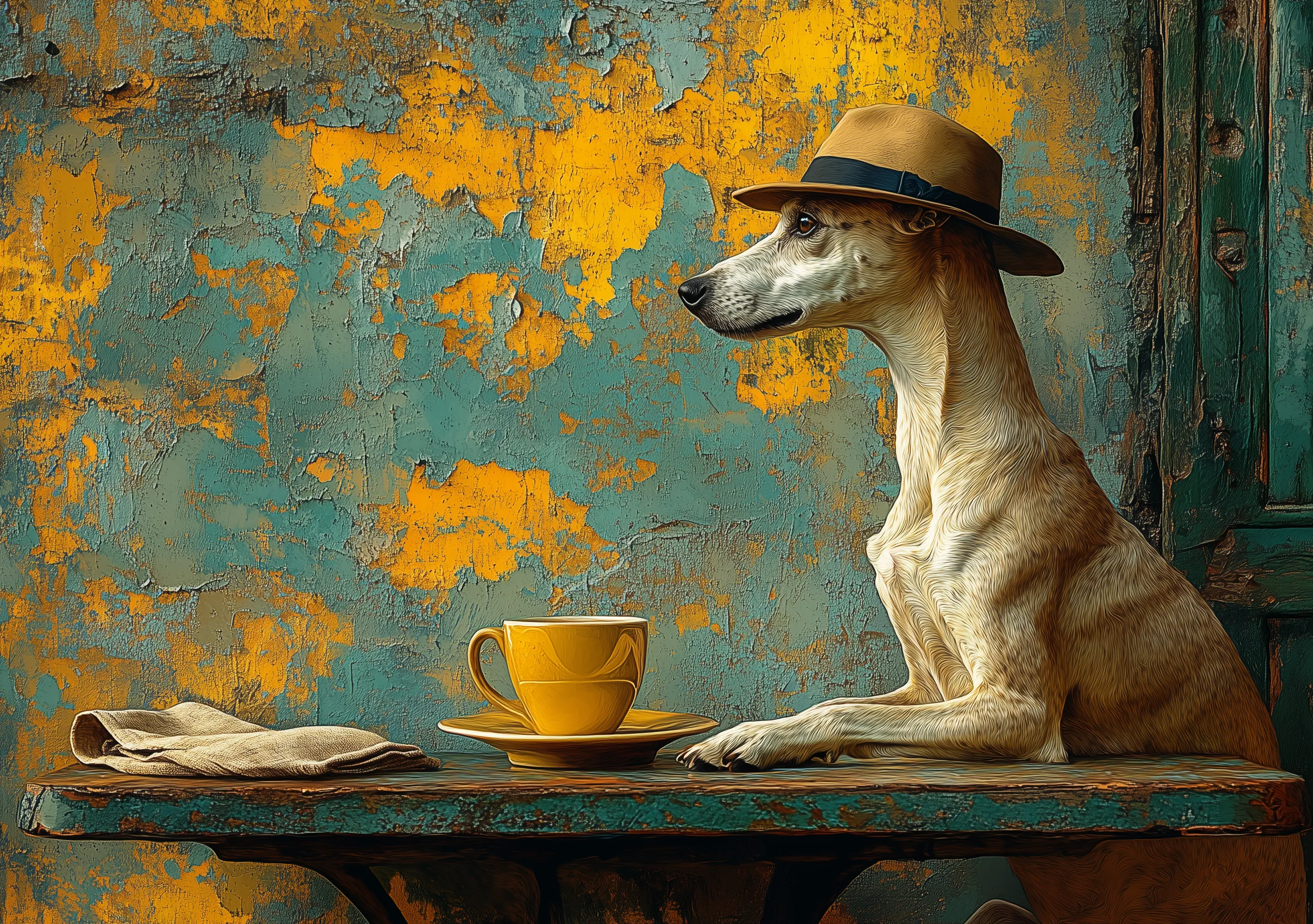 Puppy Cafe Artistic en la Lejanía