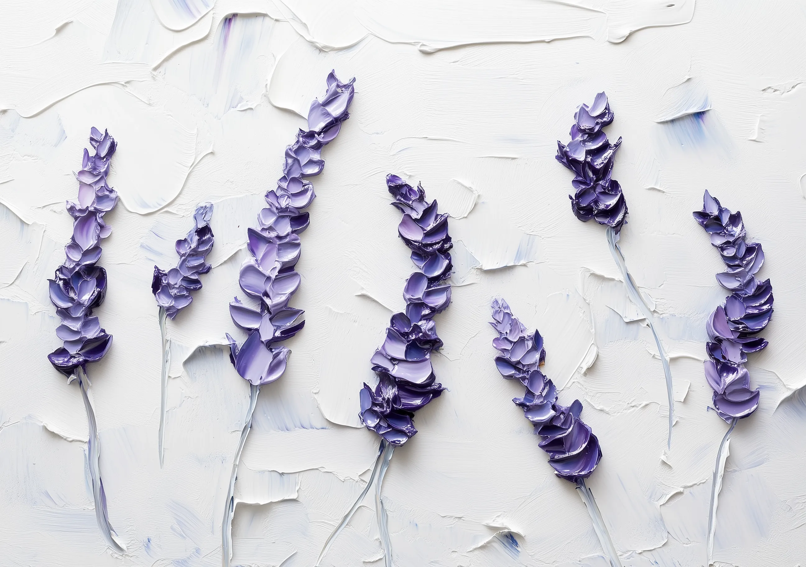 Purple Lavender Twigs