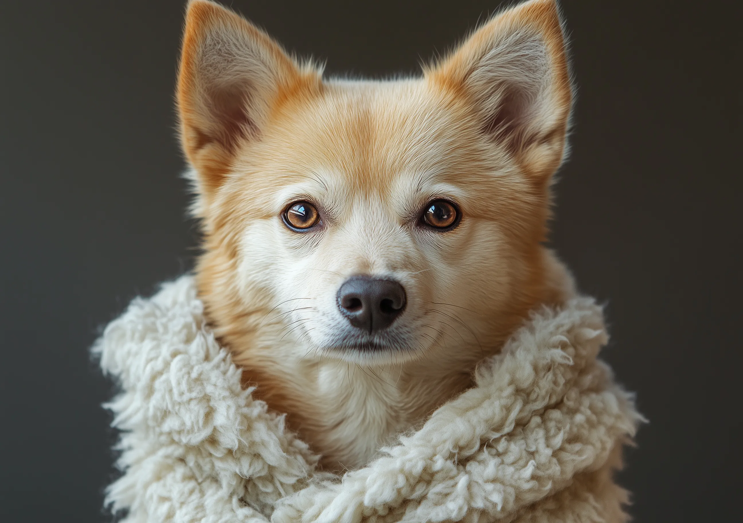 Shibu Inu Sweater Portrait