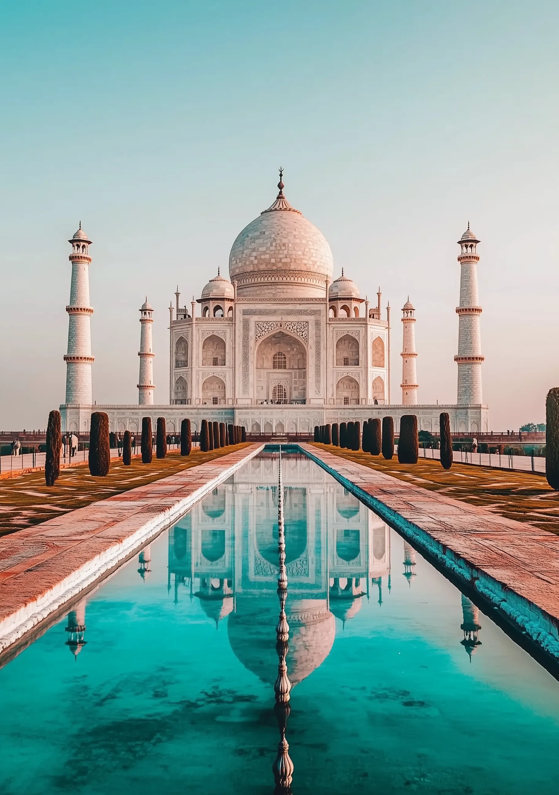 Tajmahal India Impressionista