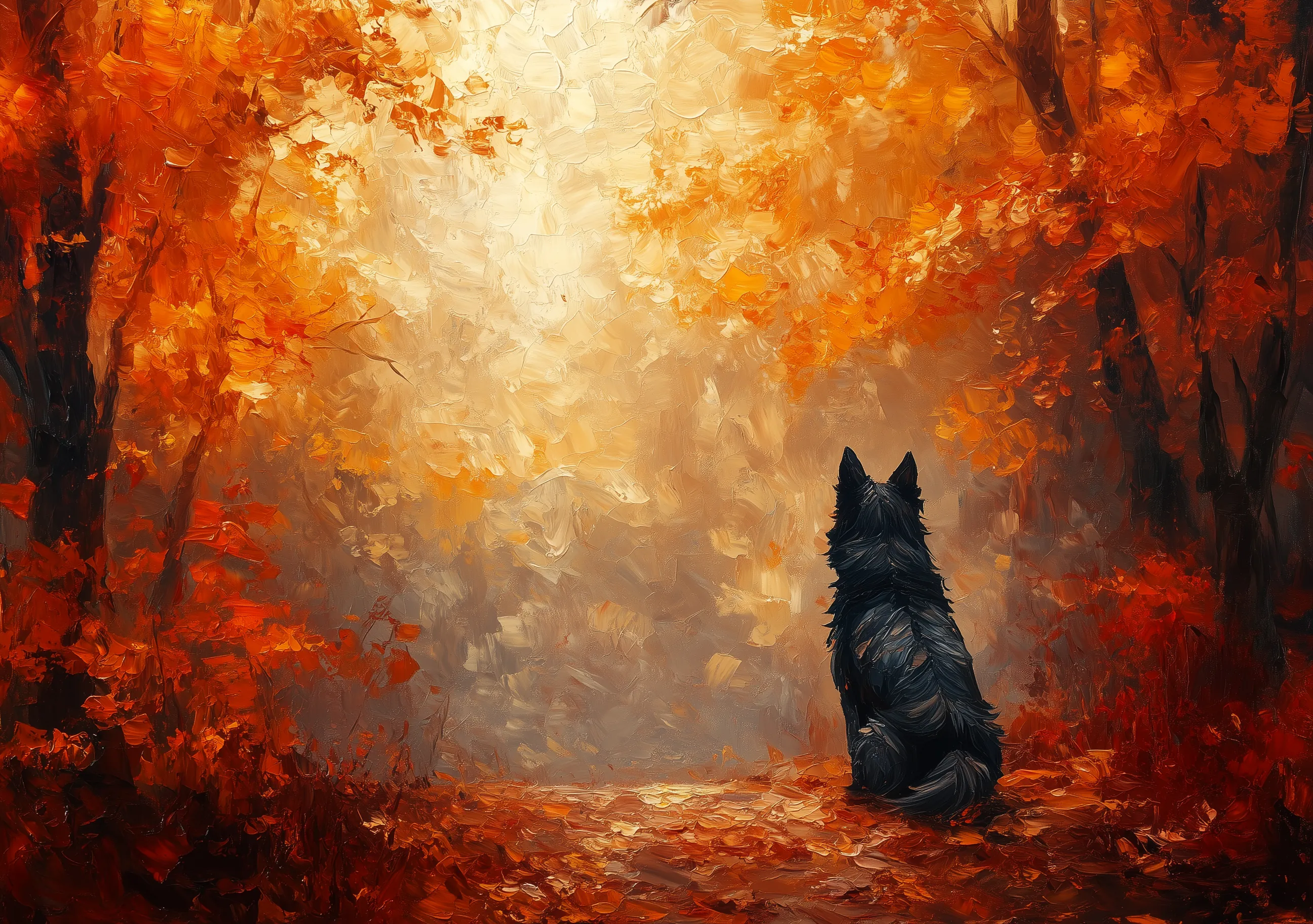 Wolf Forest Autumn