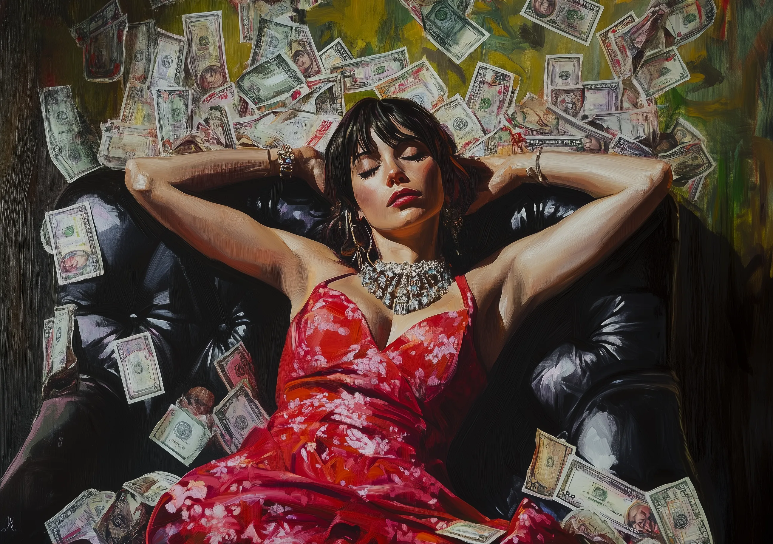 Woman With Money